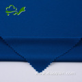 Blue Double Knit Interlock Polyester Fabric for Garment